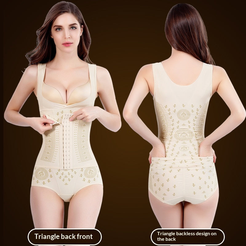 YH | Back Opening Compression Shaper Bodysuit