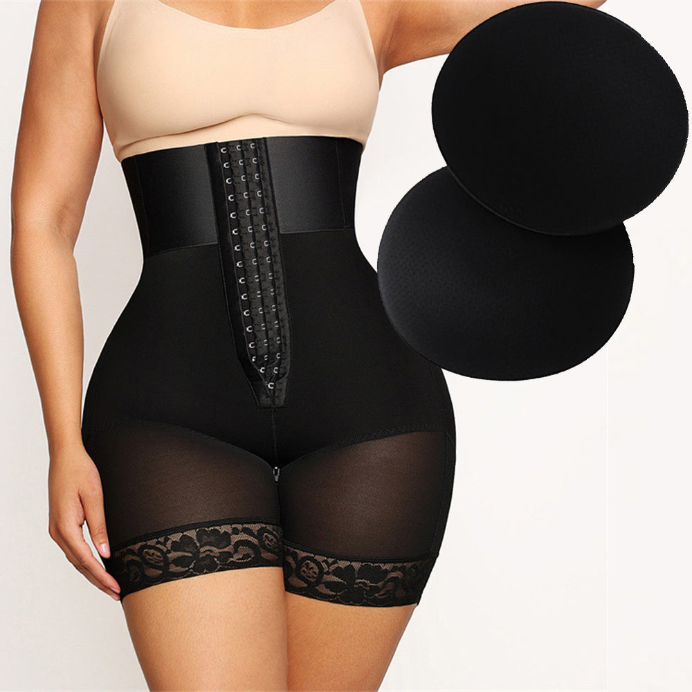 YH | Padded Hip Lift High Waist Shaping Shorts
