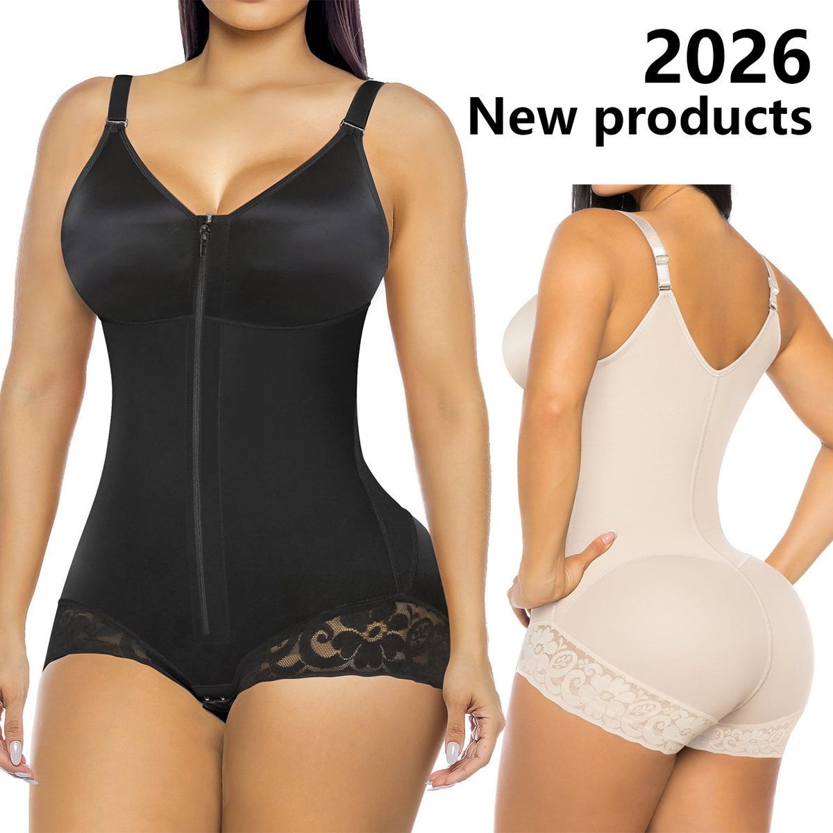 YH | Firm Compression Waist Cinching Bodysuit