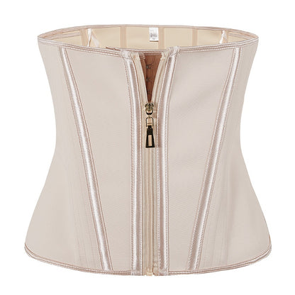 HT | Zip 3-Hook Hourglass Waist Trainer – Firm Tummy Cinch