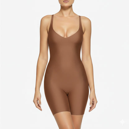 Adjustable-strap Beautiful-back Shaping Bodysuit