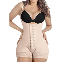 YH | Strappy Body Shaper Bodysuit – Tummy Control & Butt Lift