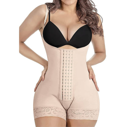 YH | Strappy Body Shaper Bodysuit – Tummy Control & Butt Lift