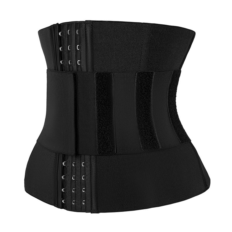 Enhanced Cincher With Velcro Straps Dual Compression Postpartum Belly Shaper Waist Trainer