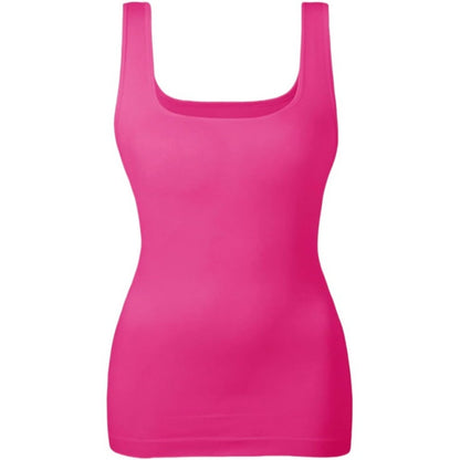 Women's Tummy Control Shapewear Tank Tops Seamless Square Neck Compression Tops Slimming Body Shaper Camisole