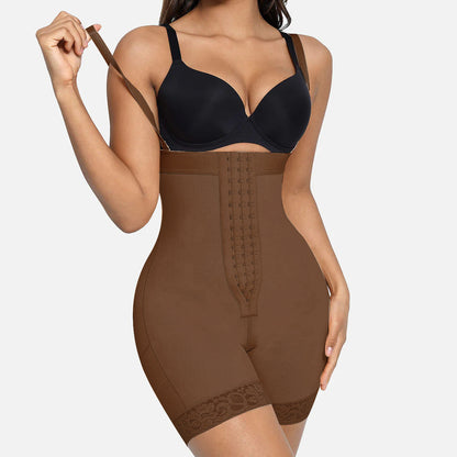 HZ | One-piece Shapewear Zip-and-button Body Shaper