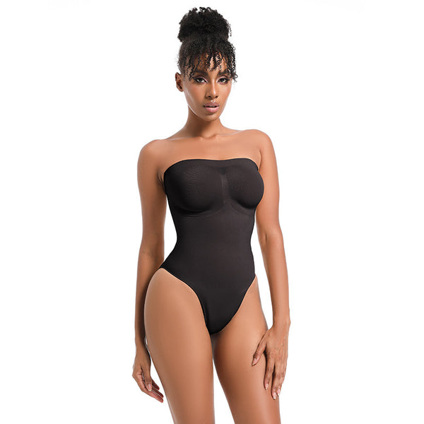 NB | Tube Top Body Shaping Butt Lifting Thin Seamless Shapewear - Flat Corner Style