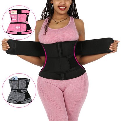 Waist Trainer Waist Cincher Weight Loss Abdominal Slimming Shaping Belt For Exercise