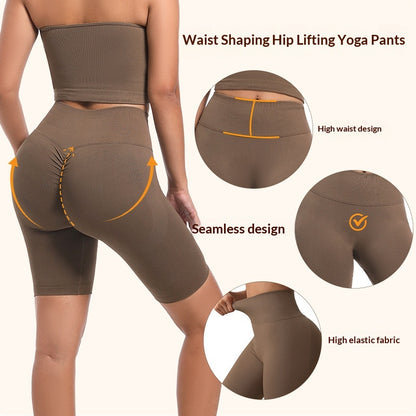 Outdoor Fitness Running Quick-Drying High-Stretch High-Waist Butt-Lifting Shaping Pants