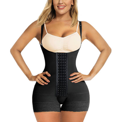 YH | Strappy Body Shaper Bodysuit – Tummy Control & Butt Lift