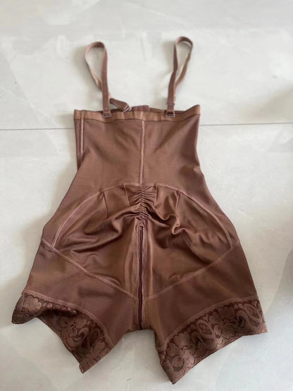 HZ | One-piece Shapewear Zip-and-button Body Shaper