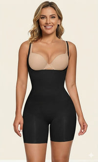 Open Bust Shapewear Tummy Control Bodysuits For Women Seamless Compression High Waisted Body Shaper