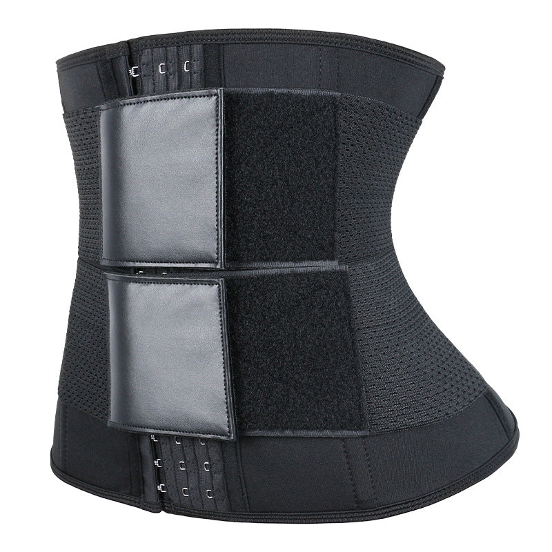 Fitness Body-Shaping Tummy Control Belt With Velcro And Button Closure For Easy Sculpting