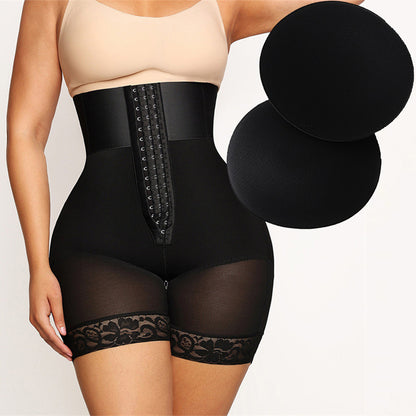 YH | Padded Hip Lift High Waist Shaping Shorts
