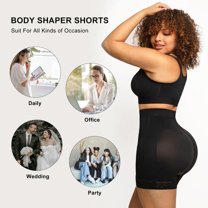 YH | Three Hook Tummy Control Body Shaper Bodysuit