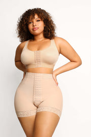 YH | Three Hook Tummy Control Body Shaper Bodysuit