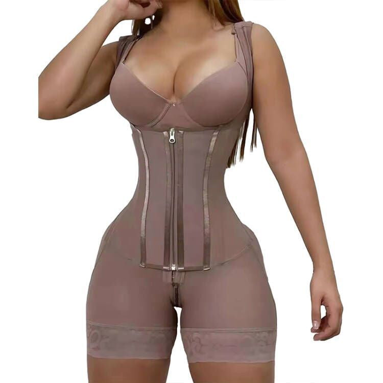 YH | Reinforced Mesh Tummy Control Bodysuit