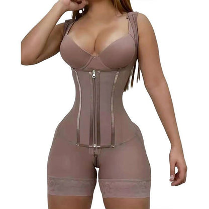 YH | Reinforced Mesh Tummy Control Bodysuit
