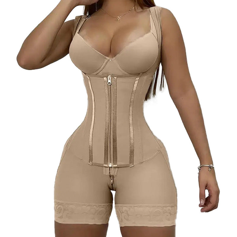 YH | Reinforced Mesh Tummy Control Bodysuit