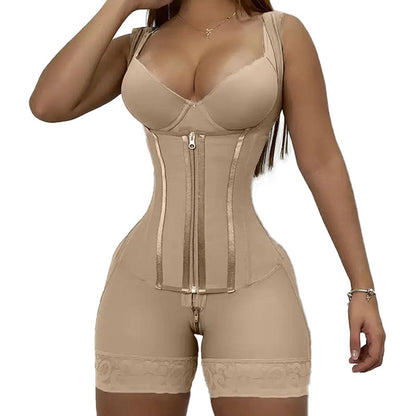 YH | Reinforced Mesh Tummy Control Bodysuit