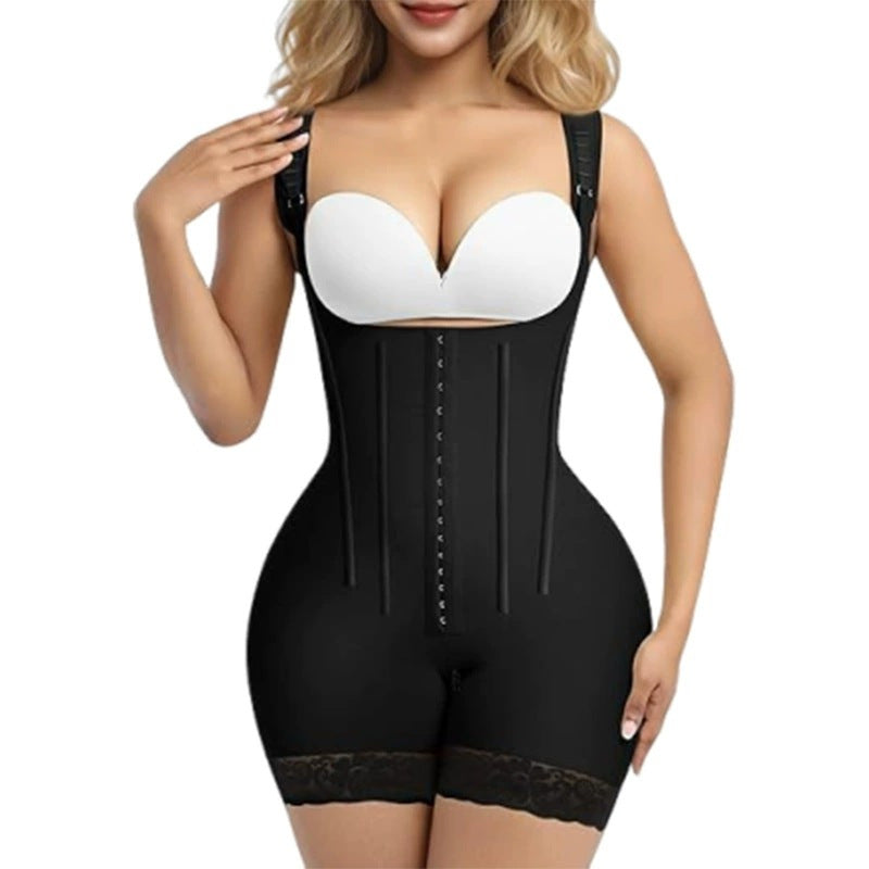 YH | Reinforced Waist Cinching Shaper Bodysuit