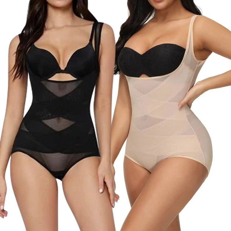 YH | Breathable Mesh Push Up Shaper Bodysuit