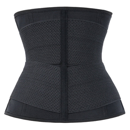 Fitness Body-Shaping Tummy Control Belt With Velcro And Button Closure For Easy Sculpting