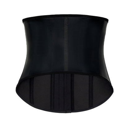 Body-shaping Waist-cinching Smooth Leather Rubber Waist Trainerabdominal Control Belt