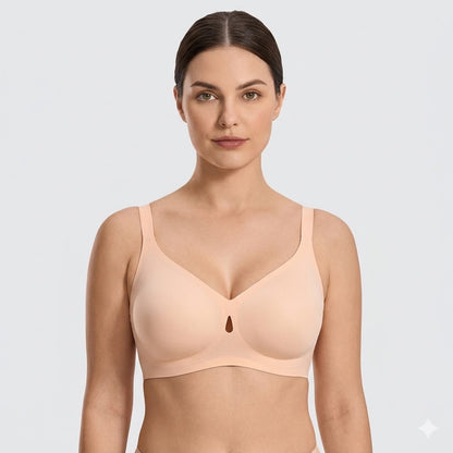 Teardrop Cutout Support Bra