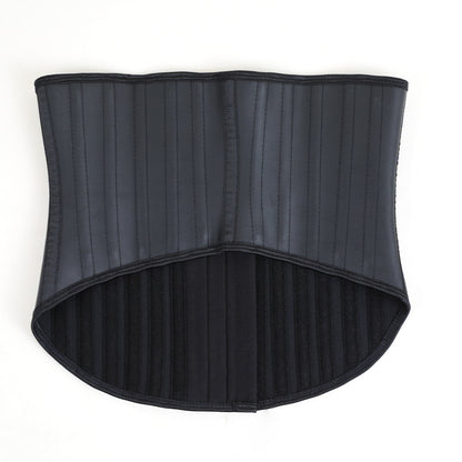Arc-shaped Smooth Leather Belly-cinching Belt