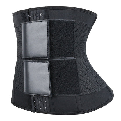 Fitness Body-Shaping Tummy Control Belt With Velcro And Button Closure For Easy Sculpting
