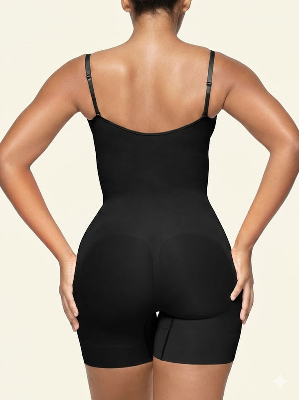 ZG | Open Bust Shapewear Tummy Control Bodysuits For Women Seamless Compression High Waisted Body Shaper