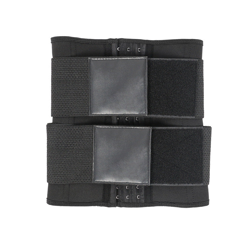 Fitness Body-Shaping Tummy Control Belt With Velcro And Button Closure For Easy Sculpting