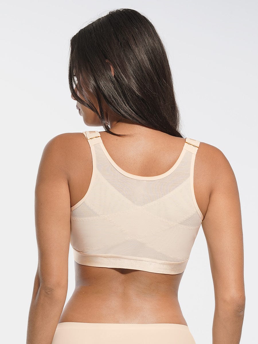 Wholesale Full Coverage Wireless No Padding Smooth Back & Side Support Post-Surgery Bra