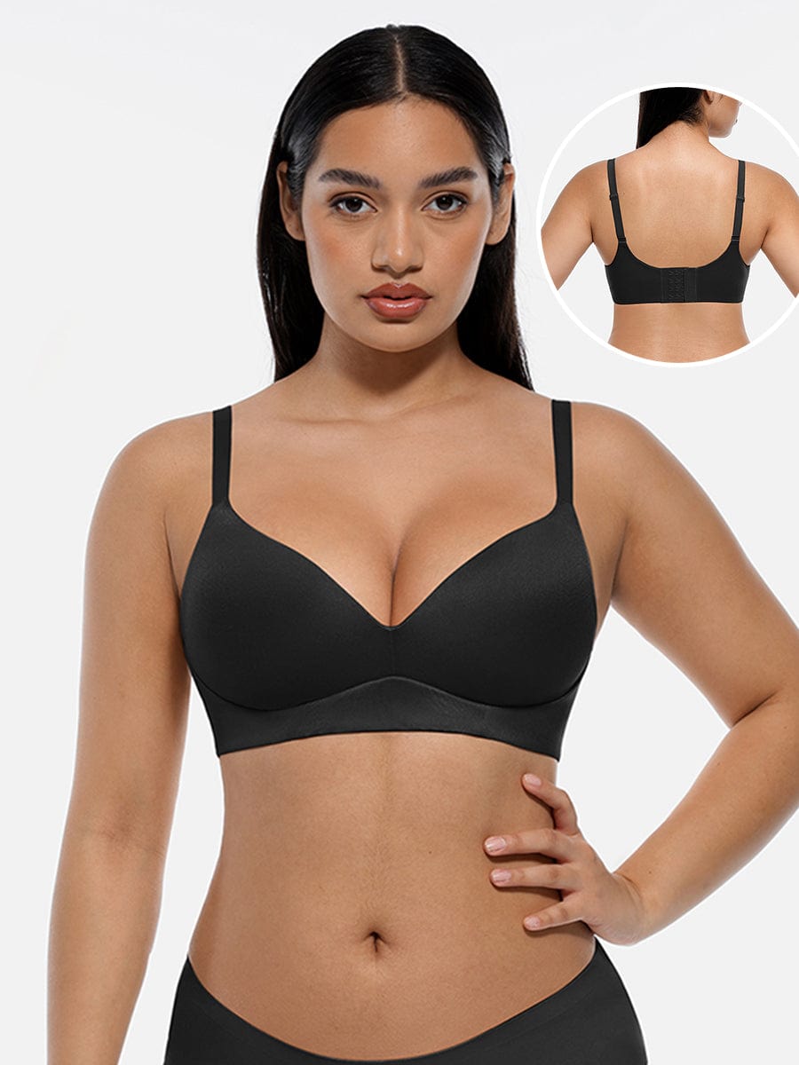 Wholesale Wireless Push Up Demi Coverage Bralettes Bra