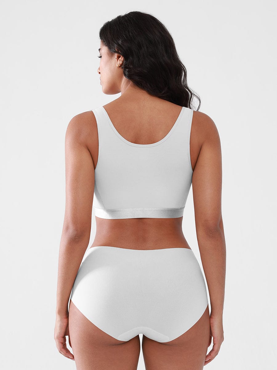 【American Good Design Award】Wholesale Post Surgery Bra Front Closure Compression Mastectomy Bra
