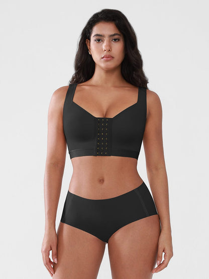 【American Good Design Award】Wholesale Post Surgery Bra Front Closure Compression Mastectomy Bra