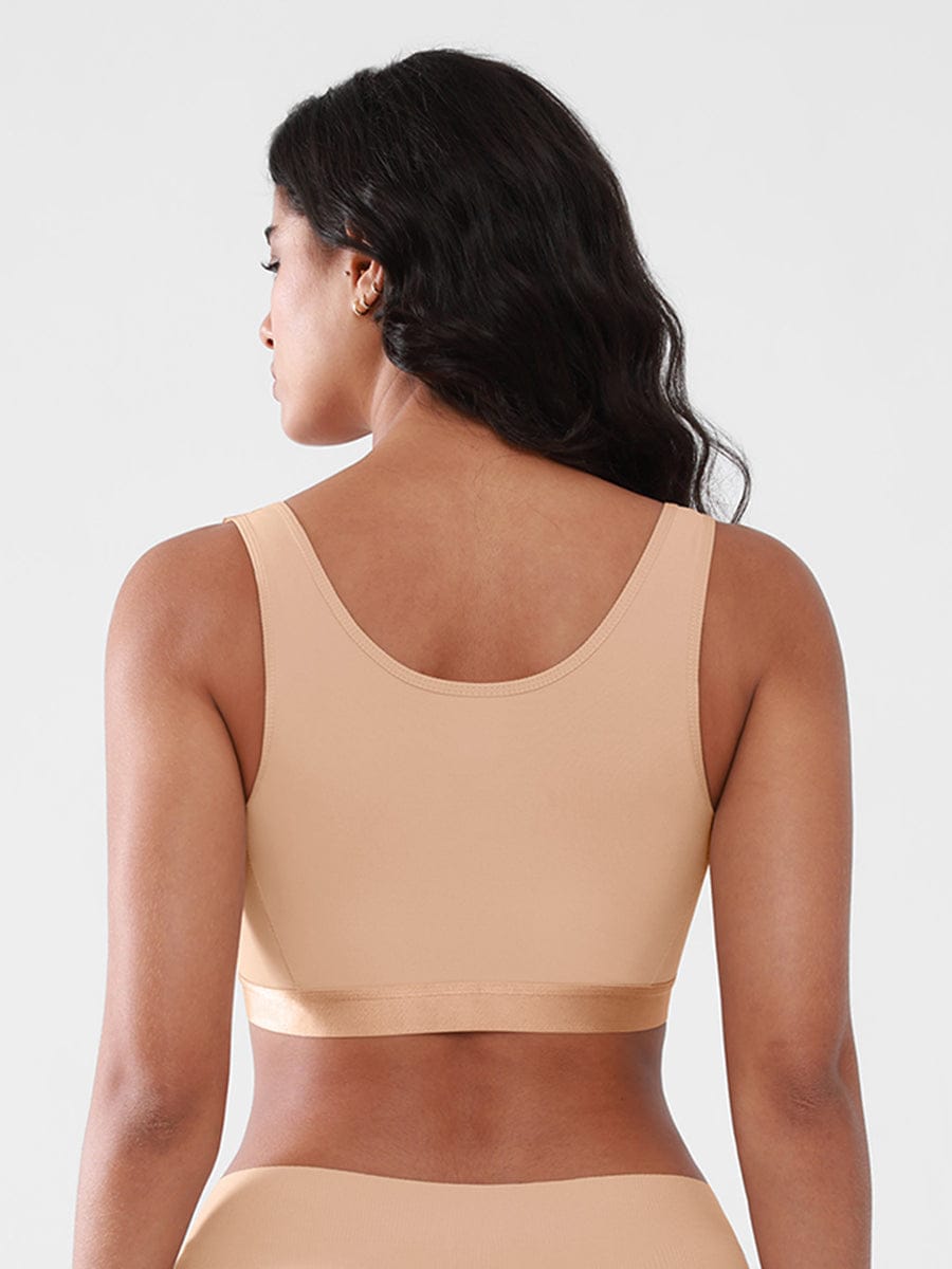 【American Good Design Award】Wholesale Post Surgery Bra Front Closure Compression Mastectomy Bra