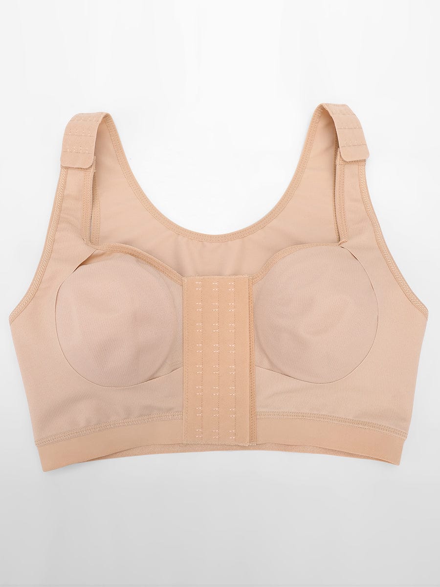 【American Good Design Award】Wholesale Post Surgery Bra Front Closure Compression Mastectomy Bra