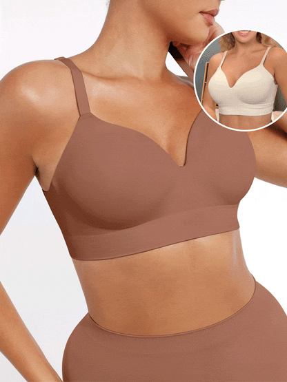 Wholesale Seamless Wireless Bust Support Shapewear Bra
