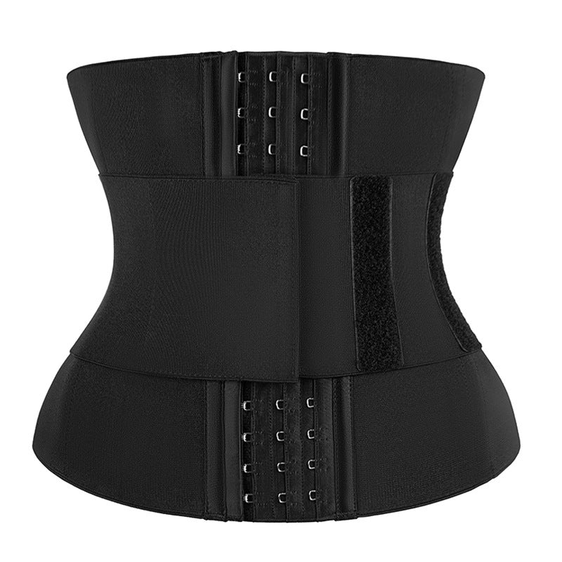 Enhanced Cincher With Velcro Straps Dual Compression Postpartum Belly Shaper Waist Trainer