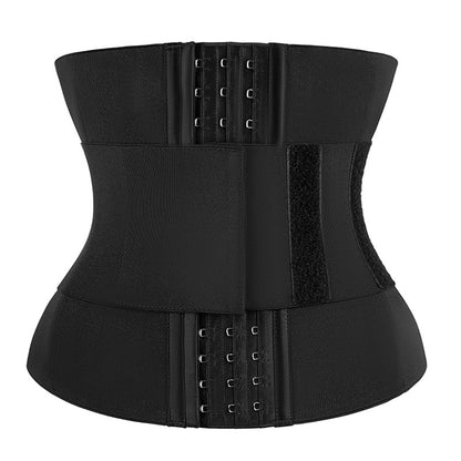 Enhanced Cincher With Velcro Straps Dual Compression Postpartum Belly Shaper Waist Trainer