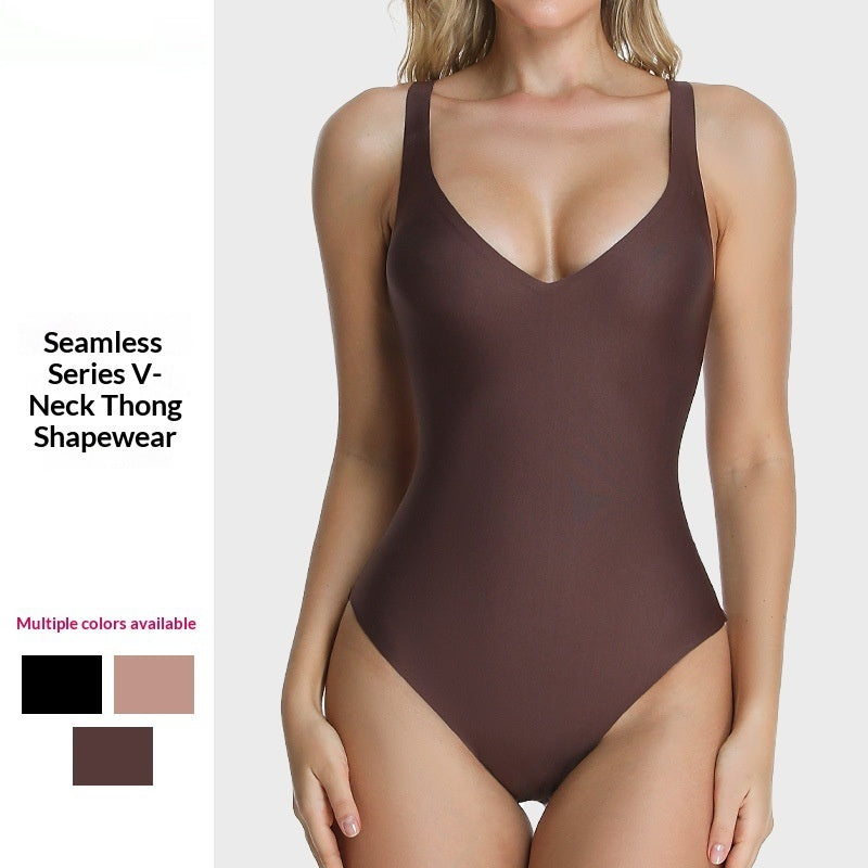 Adjustable-strap Shapewear Bodysuit With Tummy-control For A Beautiful Back
