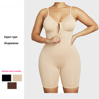 High-elasticity Sports Yoga Zip-up Tight-fitting Garment