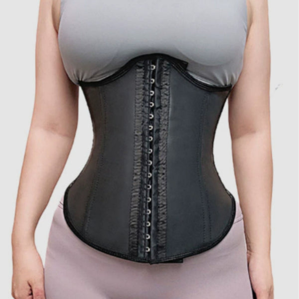 NB | Body-shaping Waist-cinching Smooth Leather Rubber Waist Trainerabdominal Control Belt