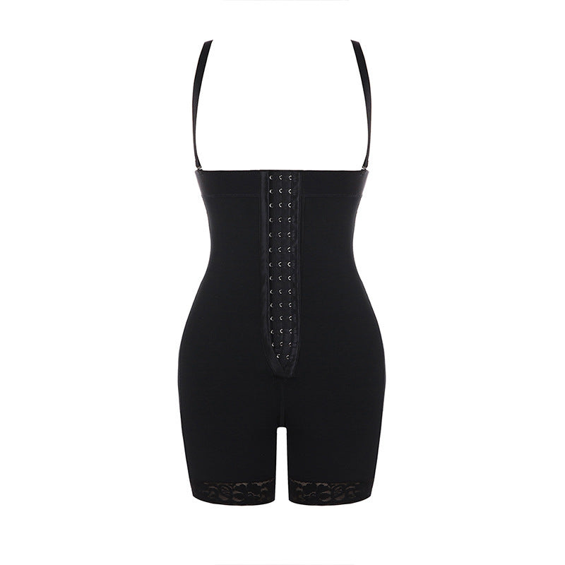 HZ | One-piece Shapewear Zip-and-button Body Shaper
