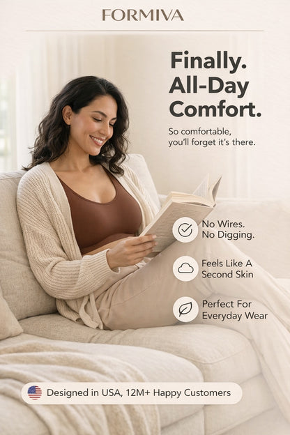 Wireless Bras For Women No Underwire  Small To Plus Size Bralettes With Support And Natural Lift
