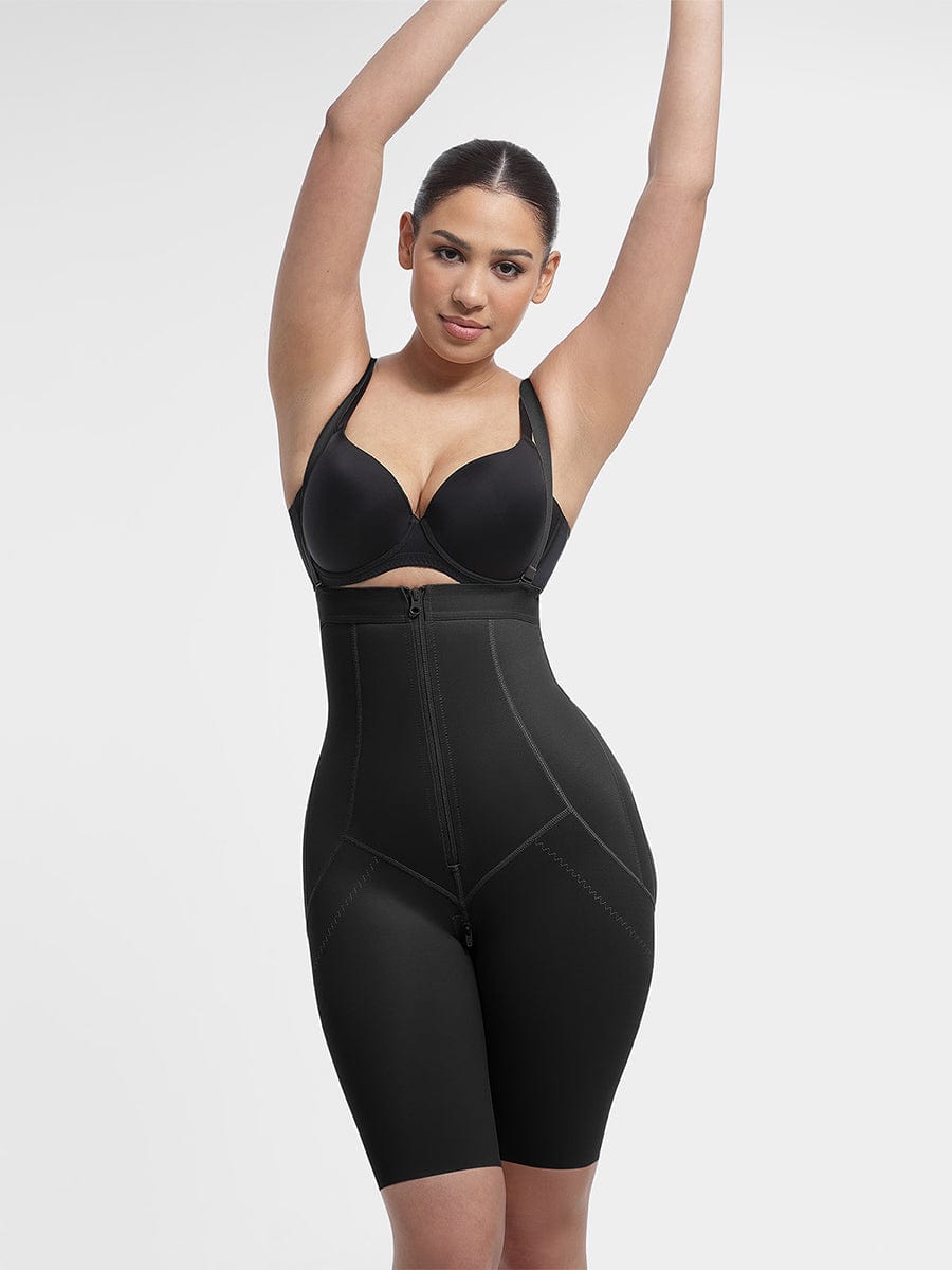 Wholesale Body Shaper clips inside for post-operative wear and removable shoulder straps