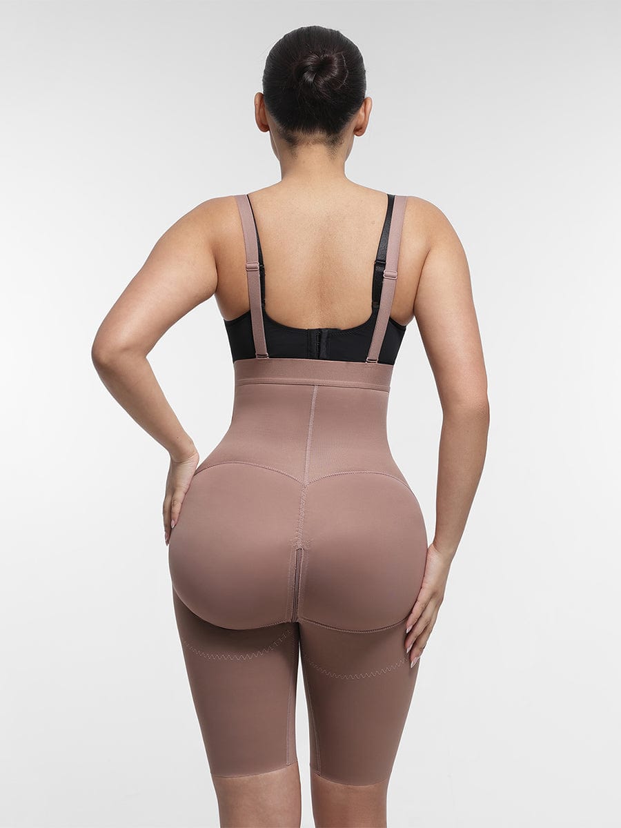 Wholesale Body Shaper clips inside for post-operative wear and removable shoulder straps