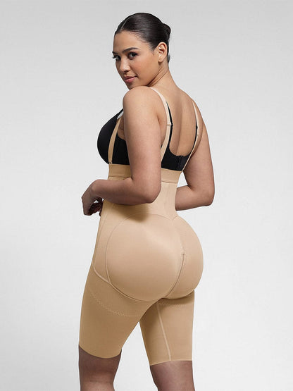 Wholesale Body Shaper clips inside for post-operative wear and removable shoulder straps